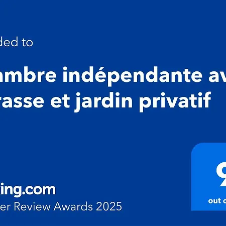 Pensionat Independante Avec Terrasse Et Jardin Privatif 3*